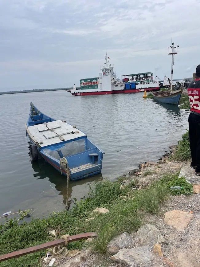 Bukakata ferry landing on Lake Victoria